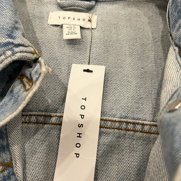 NEW TOP SHOP JEAN JACKET - Picture 3 of 4